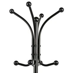 Topeakmart Coat Hat Rack With Umbrella Stand, Hall Tree Hangers 8 Hook Solid Base For Home Office -Amazon Store 41S9YrvVg2L