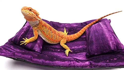 Chaise Lounge For Bearded Dragons, Purple Sawgrass Fabric 5 Chaise Lounge For Bearded Dragons, Purple Sawgrass Fabric - Image 3