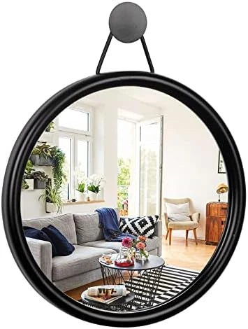 SeekElegant 12 Inch Rustic Wood Mirror, Square Wall Mirror With Whitewashed Frame, Rustic Farmhouse Accent Mirror, Small Decorative Mirrors For Entryway, Living Room, Bedroom 10 SeekElegant 12 Inch Rustic Wood Mirror, Square Wall Mirror With Whitewashed Frame, Rustic Farmhouse Accent Mirror, Small Decorative Mirrors For Entryway, Living Room, Bedroom - Image 8