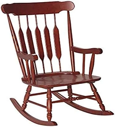 Gift Mark Rocking Chairs - Classic Wooden Rocker - Comfort Fitted Design Perfect For Living Rooms, Bedrooms, Nurserys, And More - Classic Vintage Style Chairs (White) 3 Gift Mark Rocking Chairs - Classic Wooden Rocker - Comfort Fitted Design Perfect For Living Rooms, Bedrooms, Nurserys, And More - Classic Vintage Style Chairs (White)
