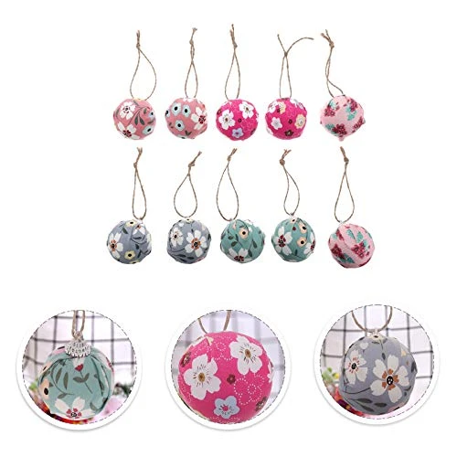 GENERIC 10pcs Mothers Day Decorations Fabric Wrapped Balls Mothers Day Tree Pendant Hanging Ornaments 6 GENERIC 10pcs Mothers Day Decorations Fabric Wrapped Balls Mothers Day Tree Pendant Hanging Ornaments - Image 4