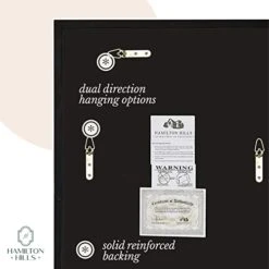 Hamilton Hills 24x36 Inch Black Brushed Metal Framed Vanity Mirrors For Wall | Rectangular Square Corner Glass Panel Wall Mirror | Deep Set Design Bathroom Vanity Mirror Hangs Horizontal Or Vertical 17 Hamilton Hills 24x36 Inch Black Brushed Metal Framed Vanity Mirrors For Wall | Rectangular Square Corner Glass Panel Wall Mirror | Deep Set Design Bathroom Vanity Mirror Hangs Horizontal Or Vertical -Amazon Store 41SkMeTidEL