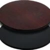 Flash Furniture Glenbrook 3 Pack 24'' Round Table Top With Black Or Mahogany Reversible Laminate Top