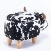 Home 2 Office Cow Ottoman For Kids' Bedroom, Playroom, Nursery, And Living Room, Animal Ottoman With Storage, Footstool For Kids, Black/White -Amazon Store 41SvdJjiLwL