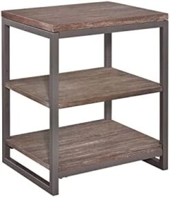 Home Styles Barnside Metro Gray Three-tier Storage Shelf With Acacia Wood Veneers, Engineered Wood, Powder-coated Metal Tube Frame, And Driftwood Finish 9 Home Styles Barnside Metro Gray Three-tier Storage Shelf With Acacia Wood Veneers, Engineered Wood, Powder-coated Metal Tube Frame, And Driftwood Finish -Amazon Store 41T8yKiPYzL. AC
