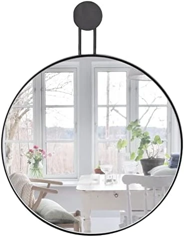 SeekElegant 12 Inch Rustic Wood Mirror, Square Wall Mirror With Whitewashed Frame, Rustic Farmhouse Accent Mirror, Small Decorative Mirrors For Entryway, Living Room, Bedroom 9 SeekElegant 12 Inch Rustic Wood Mirror, Square Wall Mirror With Whitewashed Frame, Rustic Farmhouse Accent Mirror, Small Decorative Mirrors For Entryway, Living Room, Bedroom - Image 7