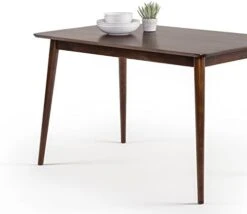 ZINUS Jen 47 Inch Dining Table / Solid Wood Kitchen Table / Easy Assembly, Espresso -Amazon Store 41TimozjadL. AC