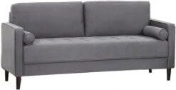Hawthorne Collections Modern Fabric Upholstery Living Room Sofa In Navy Blue 9 Hawthorne Collections Modern Fabric Upholstery Living Room Sofa In Navy Blue -Amazon Store 41Tu20FMKCL. AC