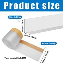 LUCBEI Cuttable PVC Under Couch Blocker, Self-Adhesive Gap Bumper Under Sofa,Toy Blockers For Pets,Stop Things From Going Under Sofa Bed And Other Furniture (Color : A-Black, Size : 3PCS) -Amazon Store 41U97hZ6eZL