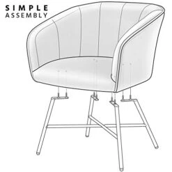 Topeakmart Modern Accent Barrel Chair Living Room Chair Velvet Accent Armchair With Metal Legs For Living Room Bedroom Home Office Grey 12 Topeakmart Modern Accent Barrel Chair Living Room Chair Velvet Accent Armchair With Metal Legs For Living Room Bedroom Home Office Grey -Amazon Store 41UWSfpVg0L