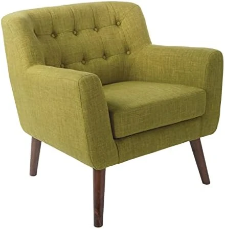 OSP Home Furnishings Arm Chair, 32"W X 28.63"D X 31.63"H, Green 8 OSP Home Furnishings Arm Chair, 32"W X 28.63"D X 31.63"H, Green - Image 6