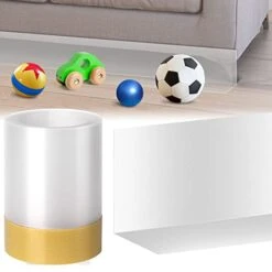 MIPON 118" Cuttable Under Couch Bed Blocker,Toy Blockers For Pets,Stop Things From Going Under Sofa Bed And Other Furniture - Hard Surface Floors Only(Clear)