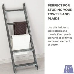 4.5 Ft Blanket Ladder Farmhouse – Home Decor Wooden Quilt Decorative Ladder 12 4.5 Ft Blanket Ladder Farmhouse – Home Decor Wooden Quilt Decorative Ladder -Amazon Store 41VTMhGXAAL