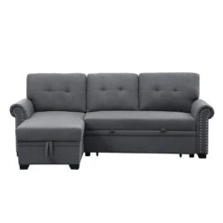Alexent 3-Seat Modern Fabric Sleeper Sectional Sofa Bed With Pull-Out Bed With Storage Chaise Lounge In Dark Gray Color For Space Saving On Apartment, Living Room, Home Office, Guest Room 13 Alexent 3-Seat Modern Fabric Sleeper Sectional Sofa Bed With Pull-Out Bed With Storage Chaise Lounge In Dark Gray Color For Space Saving On Apartment, Living Room, Home Office, Guest Room -Amazon Store 41VTuDfeY9L