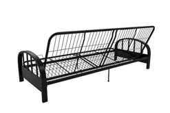 LUXIQO Aiden Metal Futon Frame (Color : Black) -Amazon Store 41Vc3O4a6kL