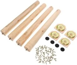 GENERIC 4 Sets Table Bun Bench Coffee Cm* Cm Armchair Feet Sofa Of Tv Home Extender Ottoman Replacement Cabinet Wooden Bed DIY L 13 GENERIC 4 Sets Table Bun Bench Coffee Cm* Cm Armchair Feet Sofa Of Tv Home Extender Ottoman Replacement Cabinet Wooden Bed DIY L -Amazon Store 41WH6x95GL. AC