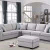 Asunflower Sectional Couches For Living Room Modular Sectional Sofa Ottoman Set 6 Seater Fabric Grey Couches L Shape Sectional Furnitures For Apartment,Large (6 Pillows) -Amazon Store 41WO9kFMRoL
