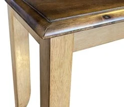 Sunset Trading Brook Bench With Pecan Seat, Wheat -Amazon Store 41WQ1OuuK9L