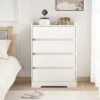 CIPACHO 4 Drawer Dresser For Bedroom, Modern Storage Chest Of Drawers,Nightstand,End Table For Living Room (White-4 Drawer) -Amazon Store 41WcuLyXTNL