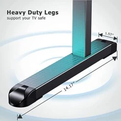 Universal TV Stand, Table Top TV Stand Base Replacement For Most 37 To 80 Inch LCD LED TVs, 4 Height Adjustable TV Legs With Cable Management Hold Up To 100lbs,Max VESA 800x400mm,Black(SG81901) 12 Universal TV Stand, Table Top TV Stand Base Replacement For Most 37 To 80 Inch LCD LED TVs, 4 Height Adjustable TV Legs With Cable Management Hold Up To 100lbs,Max VESA 800x400mm,Black(SG81901) -Amazon Store 41Whp9nGrVS