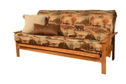 Kodiak Furniture Monterey Futon Set With Butternut Finish, Full, Canadian -Amazon Store 41WiMFzVJGL