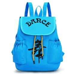 Sports Backpack Ballet Backpack Ballet Bag Girl Shoulders Bag Leisure Backpack Clothes Storage Bag Gym Bookbag (Color : Blue, Size : 33X28CM) -Amazon Store 41WzLDLdqzL