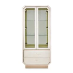 Michael Amini La Rachelle Display Cabinet In Champagne Ivory -Amazon Store 41XBen6aS7L