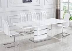 Pvillez 39" Round Glass Dining Table, Modern Circle Dining Room Table With Clear Tempered Glass Top & Gold Chrome Legs For 2 Or 4 Person Contemporary Home Office Kitchen Dining Room Table Furniture -Amazon Store 41XFxGmsL3L. AC