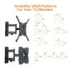 Amazon Basics Full Motion Articulating TV Monitor Wall Mount For 26-55 Inch TVs And Flat Panels Up To 80 Lbs, Black 1 Amazon Basics Full Motion Articulating TV Monitor Wall Mount For 26-55 Inch TVs And Flat Panels Up To 80 Lbs, Black -Amazon Store 41Xi1KJPo7L