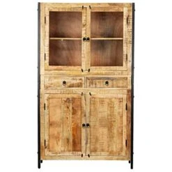 SKM Highboard 39.4"x15.7"x68.9" Solid Mango Wood 11 SKM Highboard 39.4"x15.7"x68.9" Solid Mango Wood -Amazon Store 41Y0V9MzOLL