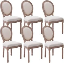 Virabit French Dining Chairs Set Of 2, Rattan Farmhouse Upholstered Dining Chairs With Curved Backrest And Beautifully Carved Solid WoodFrame For Living Room, Kitchen, Restaurant 28 Virabit French Dining Chairs Set Of 2, Rattan Farmhouse Upholstered Dining Chairs With Curved Backrest And Beautifully Carved Solid WoodFrame For Living Room, Kitchen, Restaurant -Amazon Store 41YEGSS36rL. AC