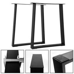 Tengchang 28''x24 Industry Indoor Table Desk Legs Metal Dining Table Iron Kitchen Legs DIY Furniture -Amazon Store 41YrsZOGtFL