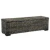 VidaXL Solid Mango Wood Storage Box Trunk Bed End Bench Living Room Home Furniture Interior Bedroom Hallway Wooden Black Kubu Rattan 2 VidaXL Solid Mango Wood Storage Box Trunk Bed End Bench Living Room Home Furniture Interior Bedroom Hallway Wooden Black Kubu Rattan -Amazon Store 41Z69L1yAIL