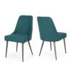 Christopher Knight Home Dawn Modern Fabric Dining Chairs (Set Of 2), Teal -Amazon Store 41ZFdHFTAZL