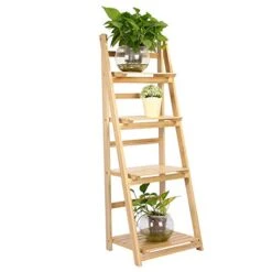 Mavis Laven Display Rack Ladder Shelf Flower Stand Storage Bookshelf Ladder Shelving Home Balcony Office (#1) -Amazon Store 41ZNhRlSmLL