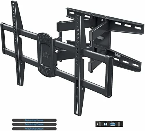 Mounting Dream TV Wall Mount Swivel And Tilt For Most 42-75 Inch TVs, Full Motion TV Mount TV Bracket With Articulating Arms, Max VESA 600x400mm And 100 LBS Loading, Fits 16" Woods Studs, MD2658 8 Mounting Dream TV Wall Mount Swivel And Tilt For Most 42-75 Inch TVs, Full Motion TV Mount TV Bracket With Articulating Arms, Max VESA 600x400mm And 100 LBS Loading, Fits 16" Woods Studs, MD2658 - Image 6