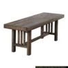 Aybihous3 Rustic Design 1pc Bench Distressed Light Brown Finish Wooden Dining Furniture -Amazon Store 41ZX8xY744L