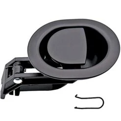 Ttmagic Universal Heavy-Duty Metal Sofa Chair Recliner Release Pull Handle Replacement Parts With Retaining Clips, Fits Ashley, Lazy Boy And Most Recliner Sofa Brand, Recliner Handle Size 3" X 3.5"