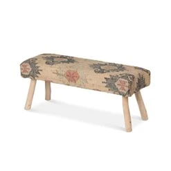 Park Hill Collection Sonoran Hand Woven Bench With Multi Finish EFS26143