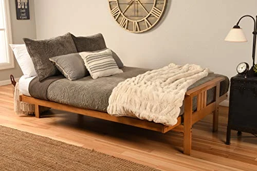 Kodiak Furniture Monterey Futon Set, No Drawers, With Butternut Base And Suede Peat Mattress 8 Kodiak Furniture Monterey Futon Set, No Drawers, With Butternut Base And Suede Peat Mattress - Image 6