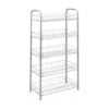 Metaltex 41 X 23 X 86 Cm Monaco Multi-Purpose Storage Rack With 5 Levels, Silver 1 Metaltex 41 X 23 X 86 Cm Monaco Multi-Purpose Storage Rack With 5 Levels, Silver -Amazon Store 41aWcYksXGL
