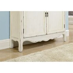 Pemberly Row Weathered White Green Two Drawer Two Door Cupboard -Amazon Store 41akrefrykS