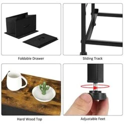 NANANARDOSO 2 Drawers Dresser, Storage Chest Organizer With Removable Fabric Bins, Small Dresser For Closet Bedside Furniture, Nursery, Living Room, Entryway Hallway, Black 13 NANANARDOSO 2 Drawers Dresser, Storage Chest Organizer With Removable Fabric Bins, Small Dresser For Closet Bedside Furniture, Nursery, Living Room, Entryway Hallway, Black -Amazon Store 41apFQtkpCL