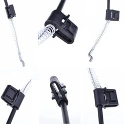 2 Pieces Recliner Release Cable Replacement D-Ring Pull Handle, Exposed Length 4.75" With S Tip -Amazon Store 41ayeOnaUzL