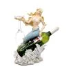 Comfy Hour Under The Sea Collection 13" Mermaid Wine Rack Bottle Holder, Polyresin -Amazon Store 41bCmSi2I7L