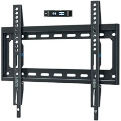 Mounting Dream TV Mount Fixed For Most 26-55 Inch LED, LCD And Plasma TV, TV Wall Mount TV Bracket Up To VESA 400x400mm And 100 LBS Loading Capacity, Low Profile And Space Saving Flat Mount MD2361-K