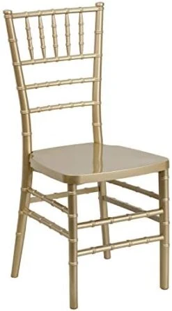 Flash Furniture 2 Pack HERCULES PREMIUM Series Gold Resin Stacking Chiavari Chair -Amazon Store 41bMw8MfwqL. AC