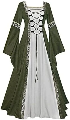 JEGULV Womens Irish Faire Renaissance Dress Pirate Costume 18th Medieval Dress Chemise Peasant Dress Halloween Gown Dresses 27 JEGULV Womens Irish Faire Renaissance Dress Pirate Costume 18th Medieval Dress Chemise Peasant Dress Halloween Gown Dresses -Amazon Store 41bOgIXxYtL. AC