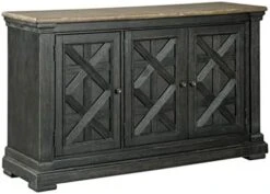 Signature Design By Ashley Tyler Creek-Dining Server, 3-Door, Antique Black -Amazon Store 41bebCzmYpL. AC