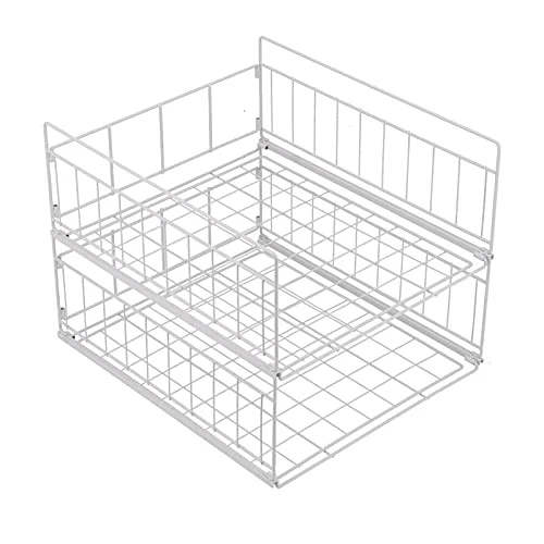 DAUERHAFT Cabinet Organizer Shelf, Rugged And Durable Metal Structure Design Hanging KitchenBaskets For Pantry For Packaging Food 3 DAUERHAFT Cabinet Organizer Shelf, Rugged And Durable Metal Structure Design Hanging KitchenBaskets For Pantry For Packaging Food